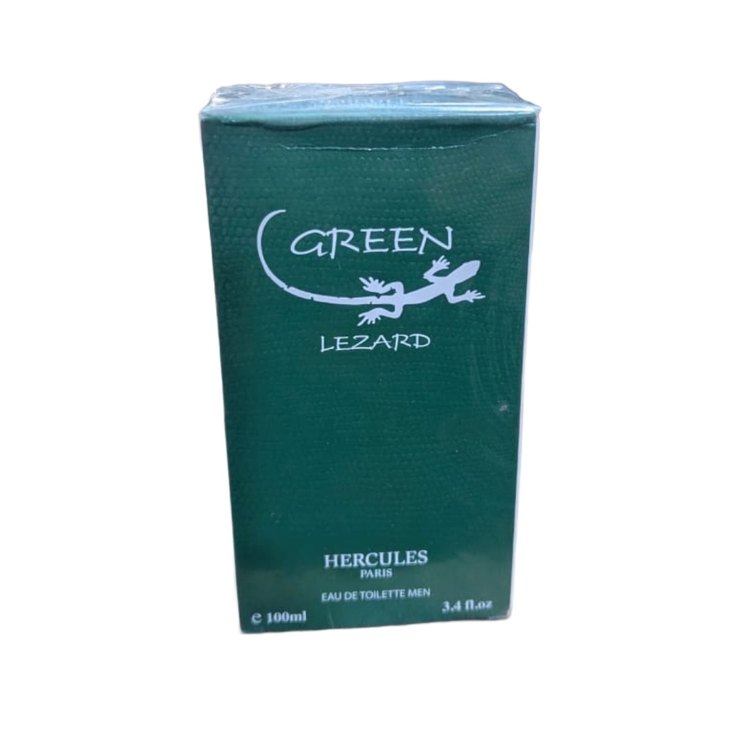 Eau de Toilette Hercules Paris Green Lezard – 100 ml, Fragrance Masculine et Fraîche – Image 2