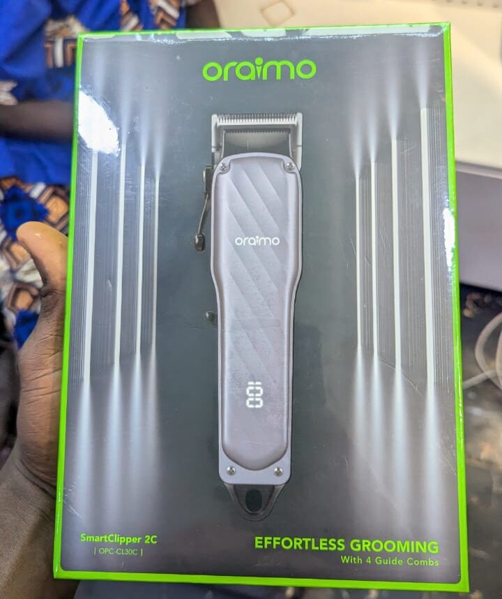 Tondeuse à Cheveux et Barbe Oraimo SmartClipper 2C (OPC-CL3DC) – Image 2