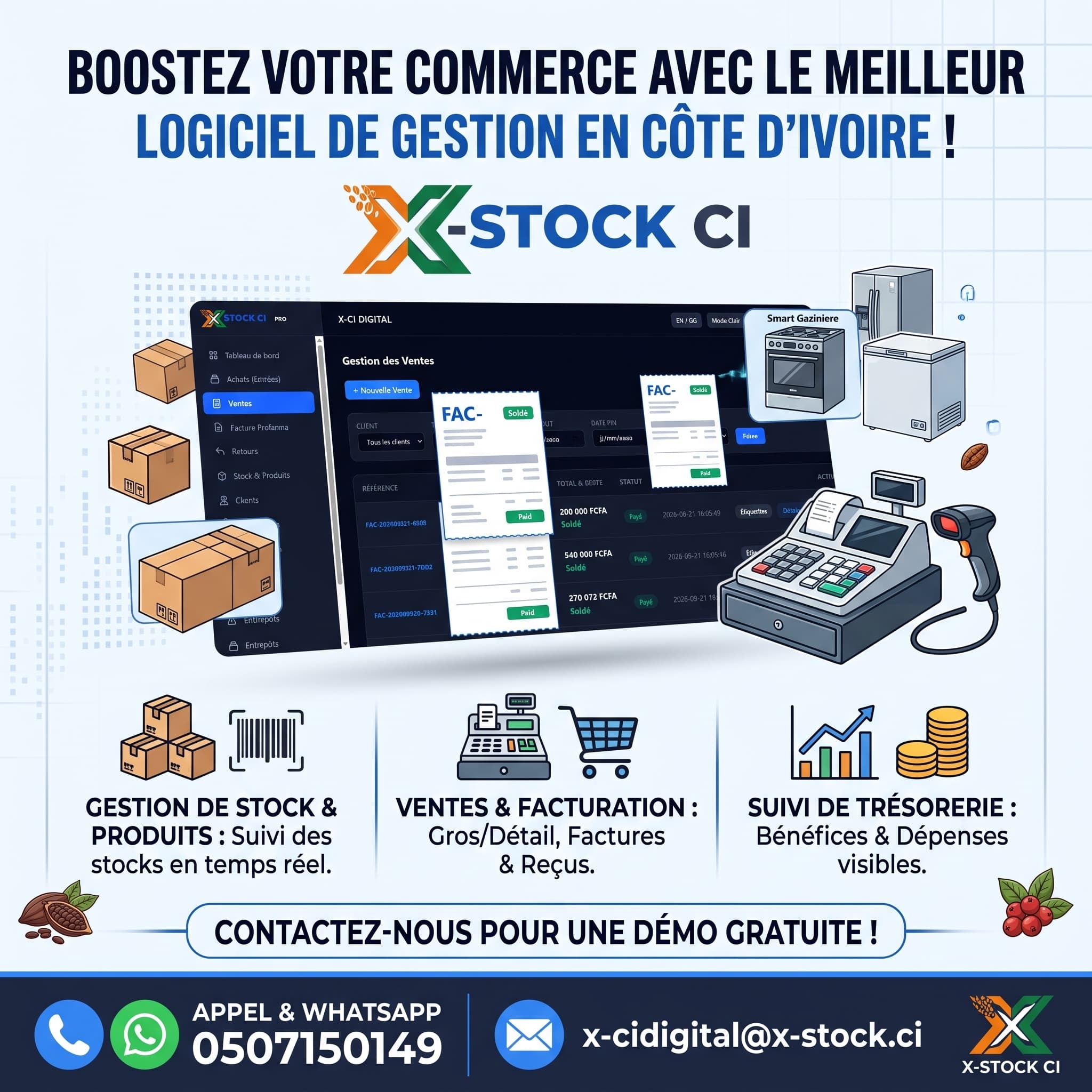 Découvrir X-STOCK CI